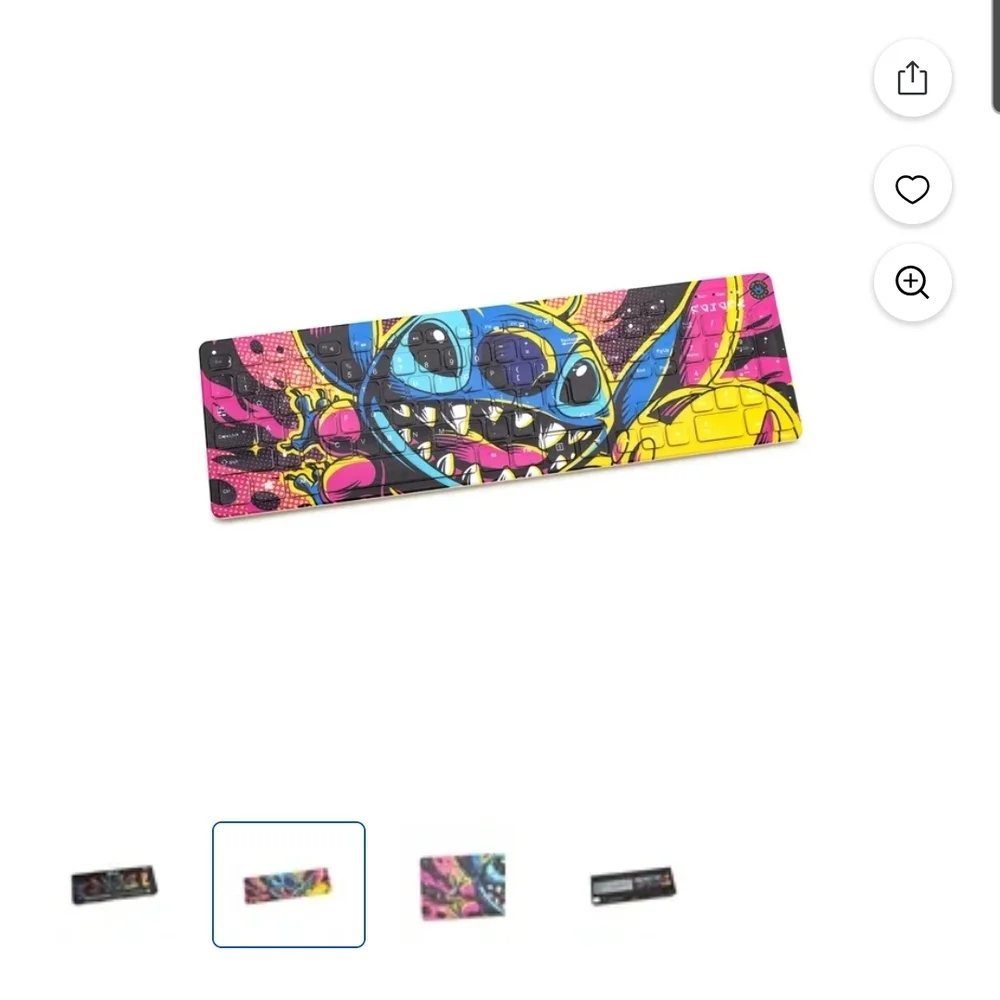 Colorful Cartoon Keyboard Wrist Rest